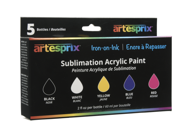 Jalino.ch - Artesprix Sublimations Acrylfarben Set (Sublimation Acrylic Paint Set)