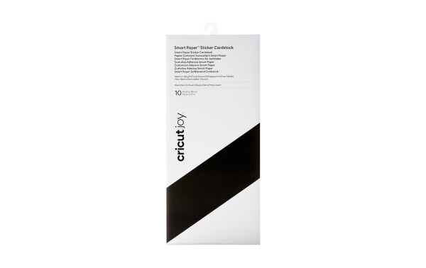 Jalino.ch - Cricut Stickerpapier JOY 14 x 33 cm, 10 Stück, schwarz