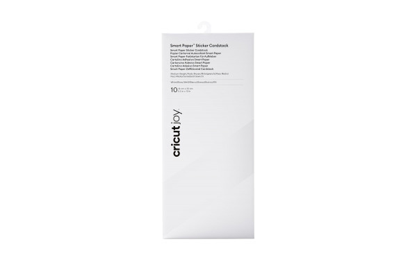 Jalino.ch - Cricut Joy Stickerpapier Smart, weiss, 10 Stück
